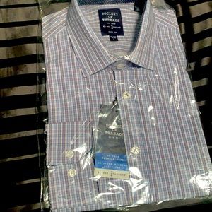 Brand new society of threads large dress shirt
